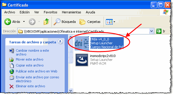 Instalar DNI-e Windows